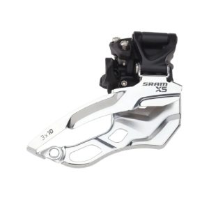 Sram передний переключатель X-5 3x10 Low Clamp 31.8/34.9 Black Dual Pull