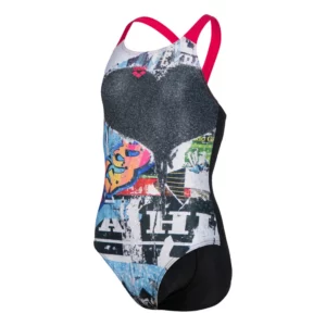 Arena купальник детский спортивный Swimsuit back