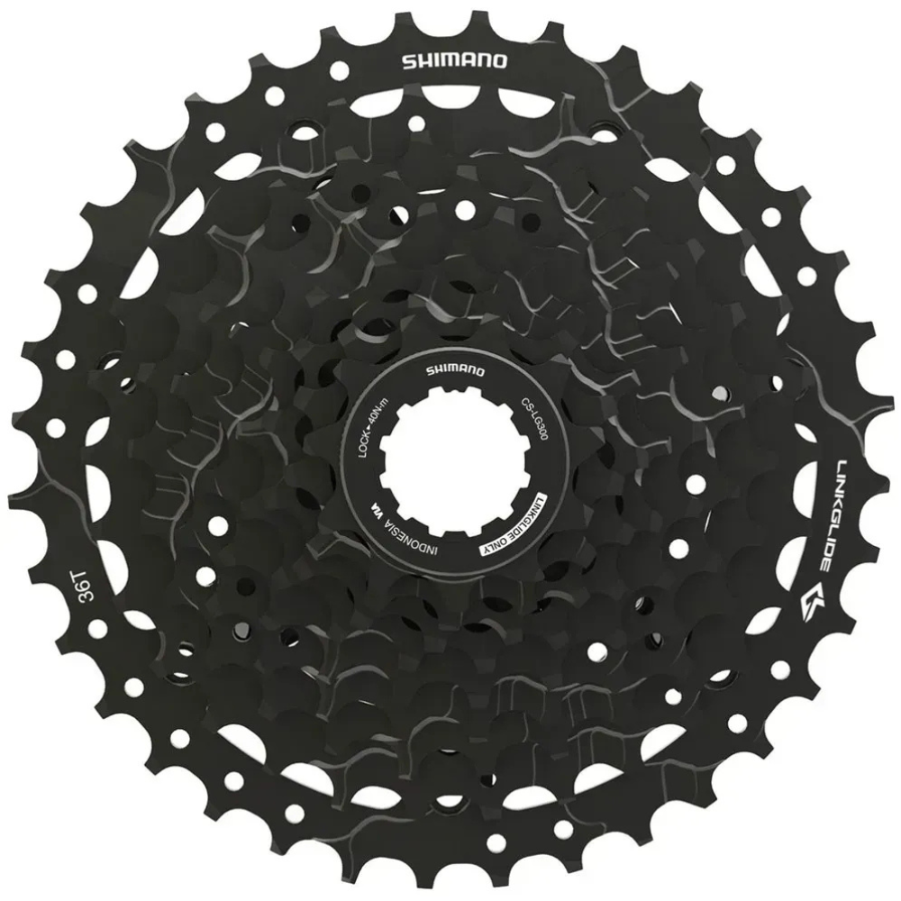 Shimano кассета Cues CS-LG300, 9 ск, 11-36