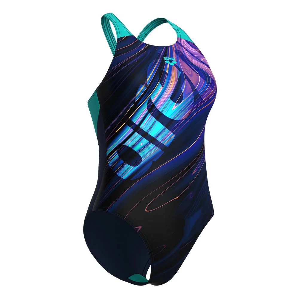 Arena купальник женский спортивный Flow swimsuit — изображение 4