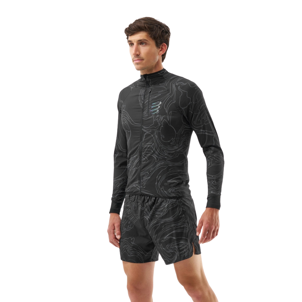 Compressport куртка мужская Hurricane Windproof Jacket M Aurora