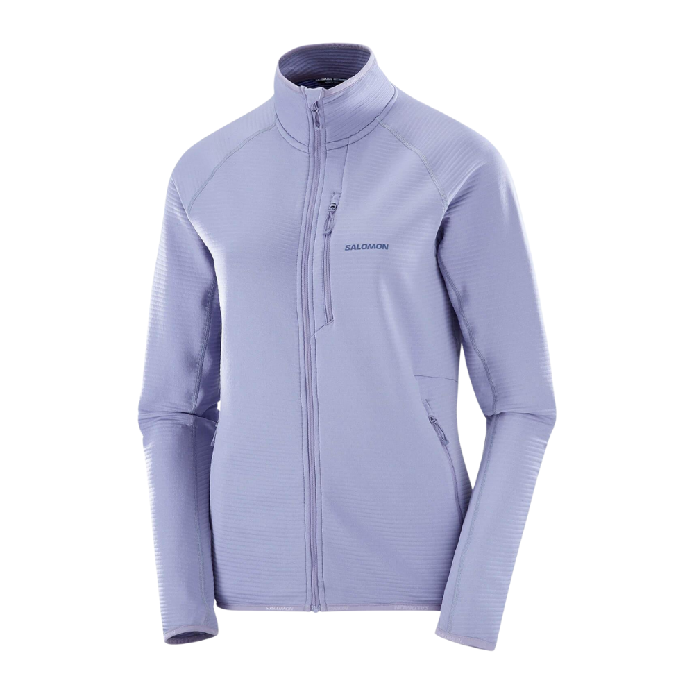 Salomon кофта женская Sntial Lightwarm Fz