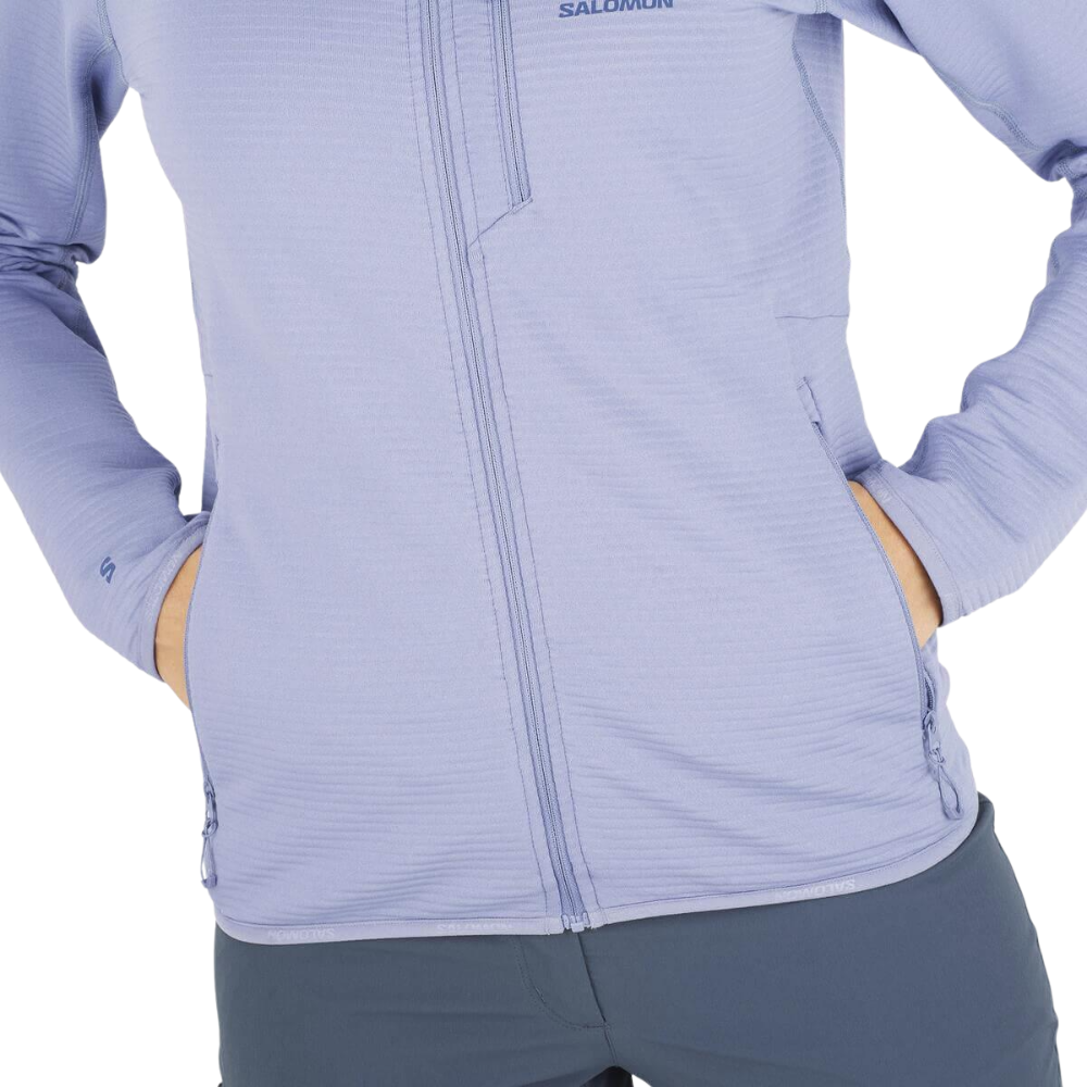Salomon кофта женская Sntial Lightwarm Fz — изображение 5