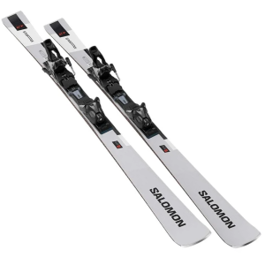 Salomon лыжи горные E S/Max 12 + E Mi12 Gw Bel M/Bk/Cstl M F80