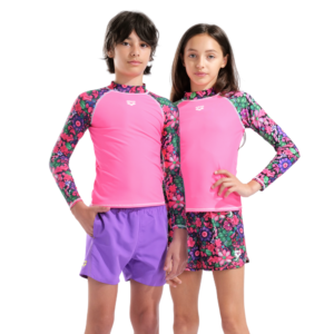 Arena  футболка для плавания детская Rash vest