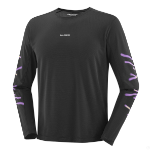 Salomon  футболка с длинным рукавом мужская Shakeout Core Graphic
