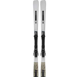 Salomon лыжи горные женские E S/Max N°10 + E M10 Gw black-chrome L80