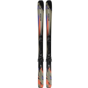 Salomon лыжи горные E Stance 80 + E M10 Gw black L80