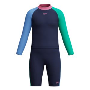 Speedo костюм для плавания детский L/s clrblk