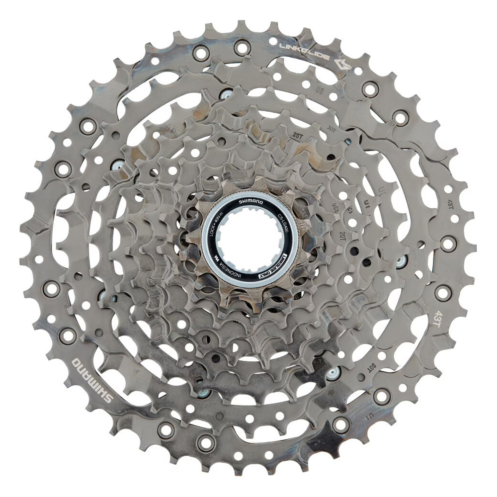 Shimano кассета Cues CS-LG400, 10ск., 11-43Т