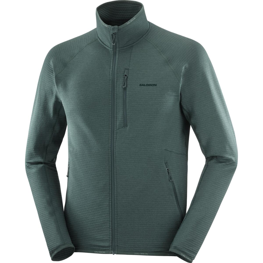 Salomon толстовка мужская Sntial Lightwarm Fz