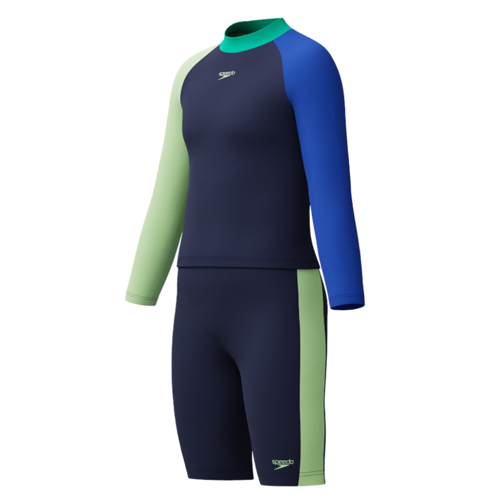 Speedo костюм для плавания детский L/s clrblck — изображение 2