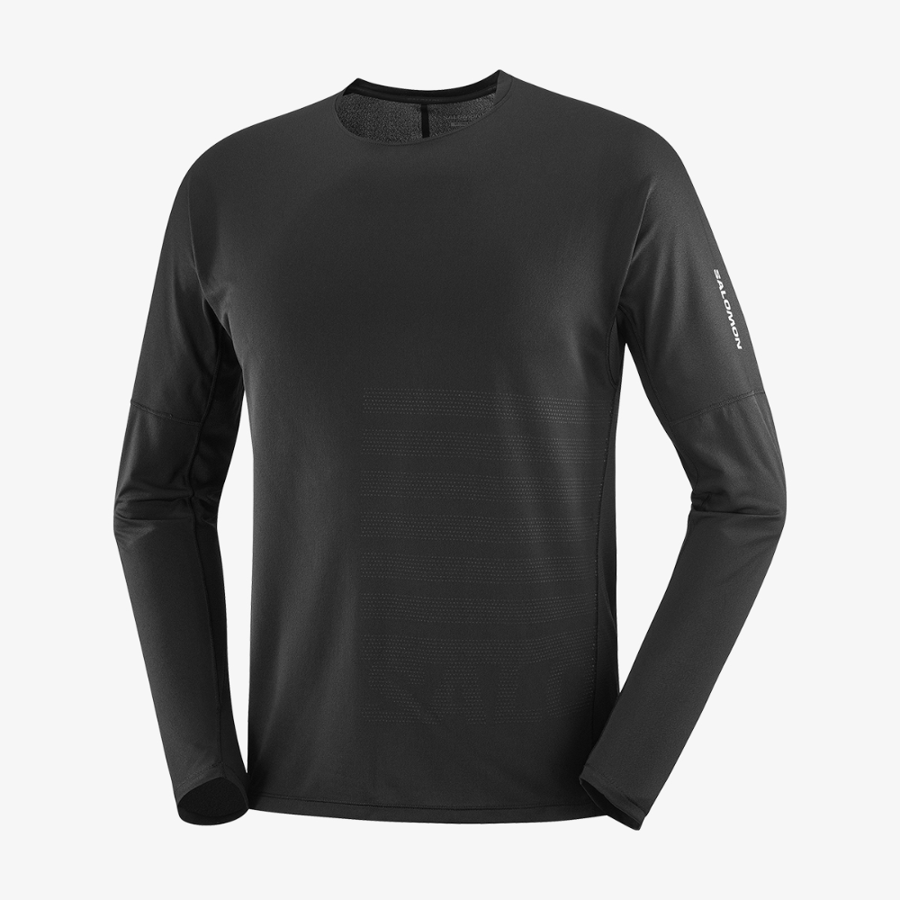 Salomon футболка с длинным рукавом мужская Sense Aero