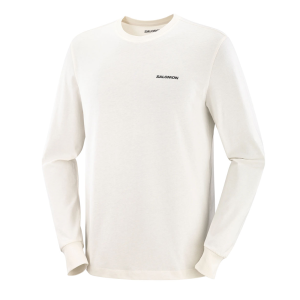 Salomon футболка с длинным рукавом мужская Chest Logo