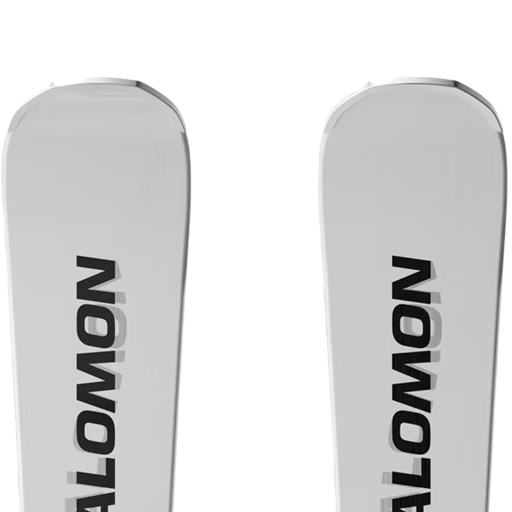 Salomon лыжи горные E Addikt + E Mi12 Gw white-black F80 — изображение 4