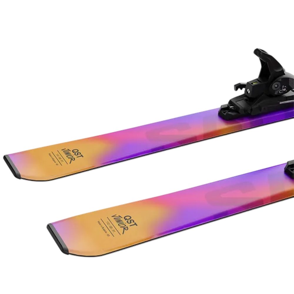Salomon лыжи горные L Lux Jr S + L C5 Gw black-silver met. J75 — изображение 4