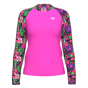 Arena  футболка для плавания женская L/s rash vest