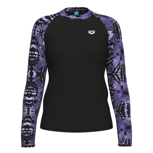 Arena футболка для плавания женская L/s rash vest