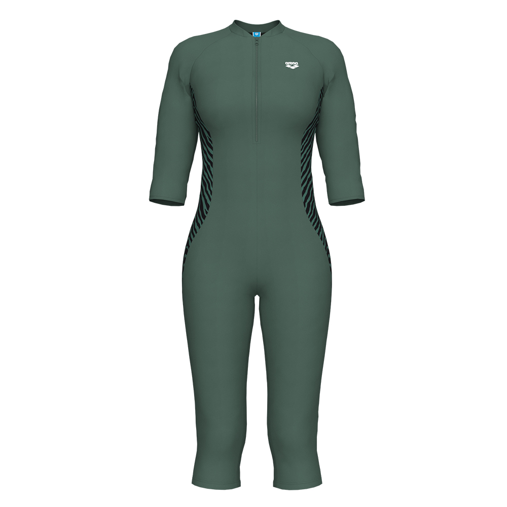 Arena купальник женский пляжный 3/4 sleeves slimkini