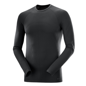 Salomon термобелье футболка с дл.р. мужская Essential seamless