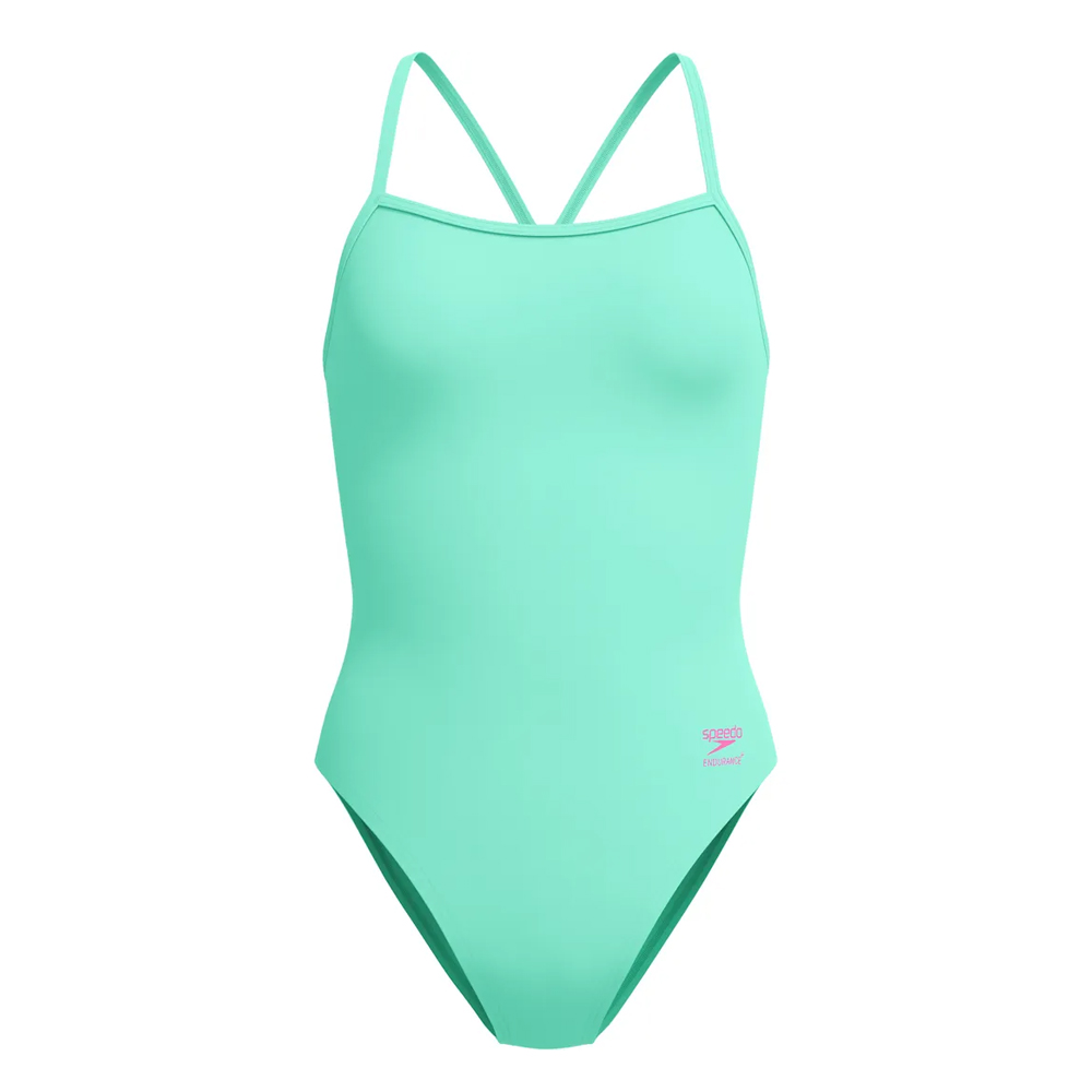 Speedo купальник женский Fl solid v-back 2.0
