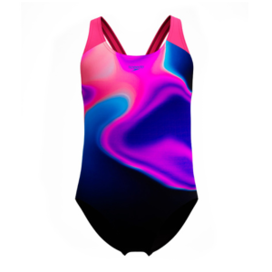 Speedo купальник детский Eng print