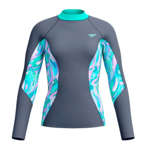 Speedo футболка для плавания женская Prt ls rash top