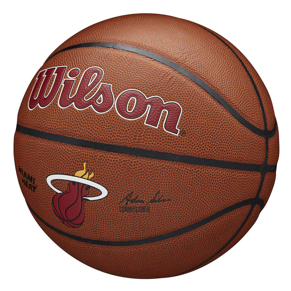 Wilson мяч баскетбольный NBA Team Alliance Mia Heat — изображение 2