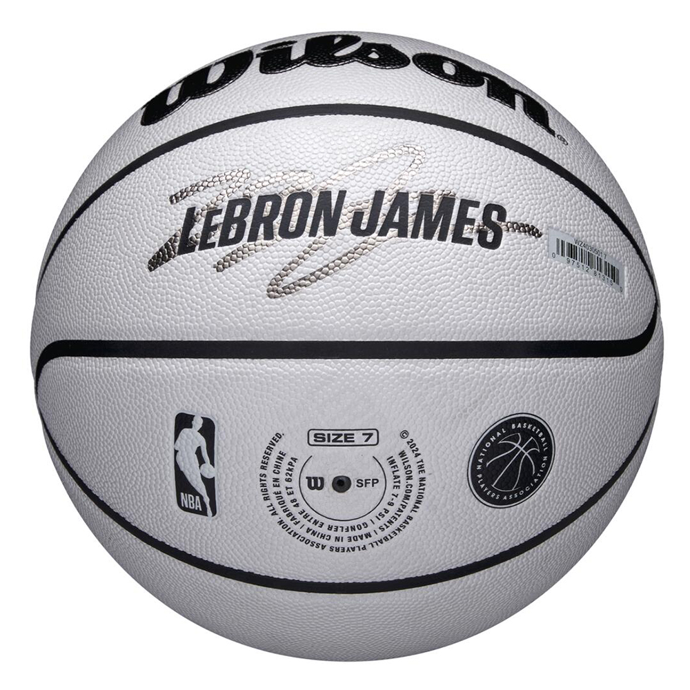 Wilson мяч баскетбольный NBA Player Icon UV Lebron — изображение 2