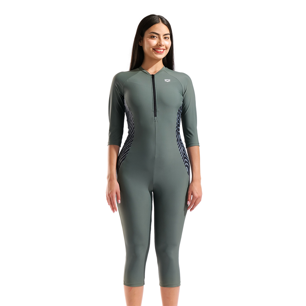 Arena купальник женский пляжный 3/4 sleeves slimkini — изображение 3