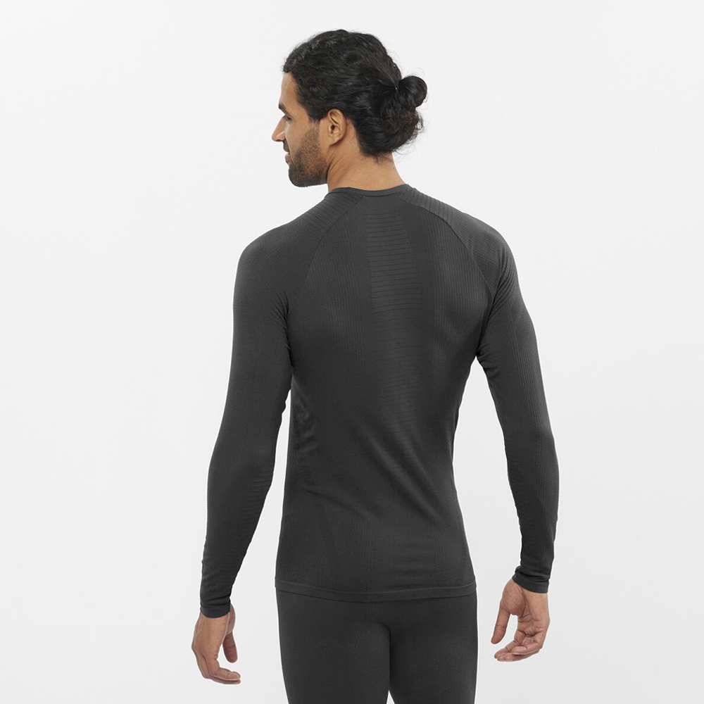 Salomon термобелье футболка с дл.р. мужская Essential seamless — изображение 3