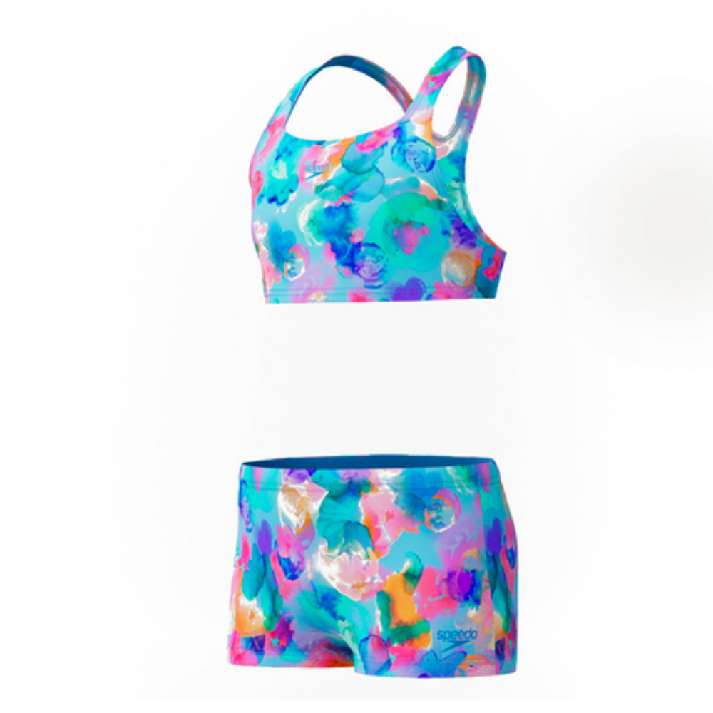 Speedo купальник детский Print racerback — изображение 4