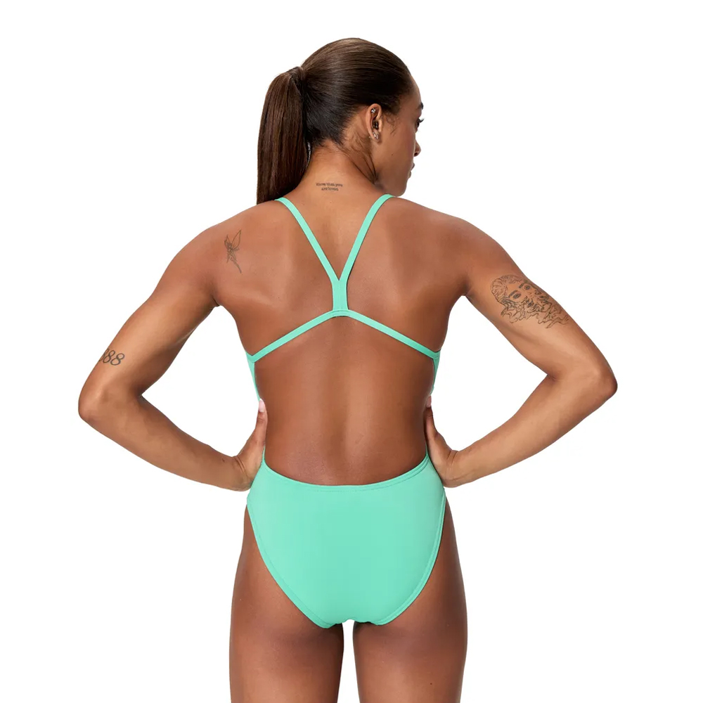 Speedo купальник женский Fl solid v-back 2.0 — изображение 5