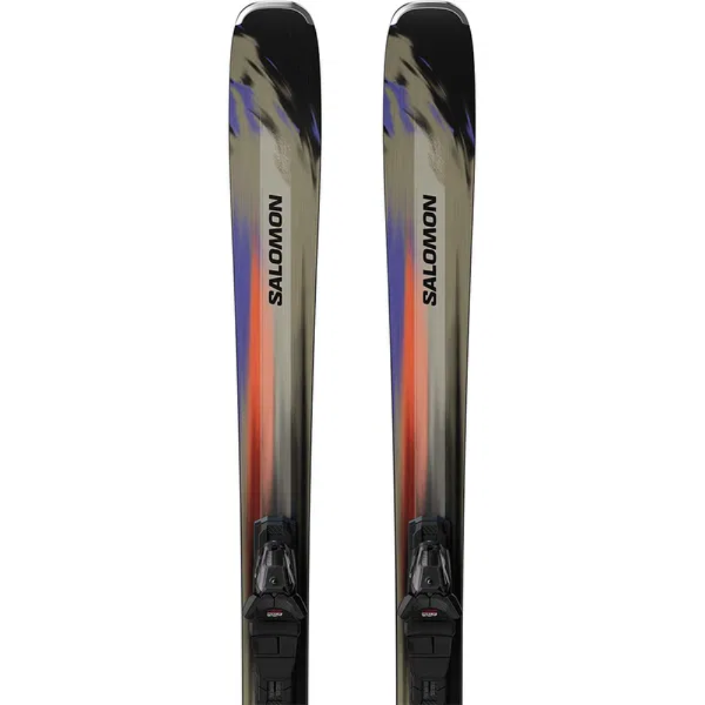 Salomon лыжи горные E Stance 80 + E M10 Gw black L80 — изображение 6