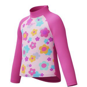 Speedo футболка для плавания детская L/s print