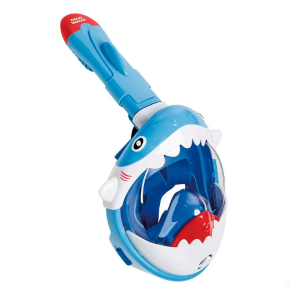 Madwave маска для плавания детская Full face shark - шт.