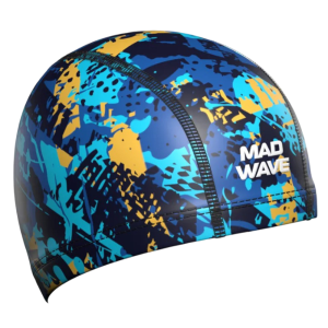 Madwave шапочка для плавания тканевая Lycra printed
