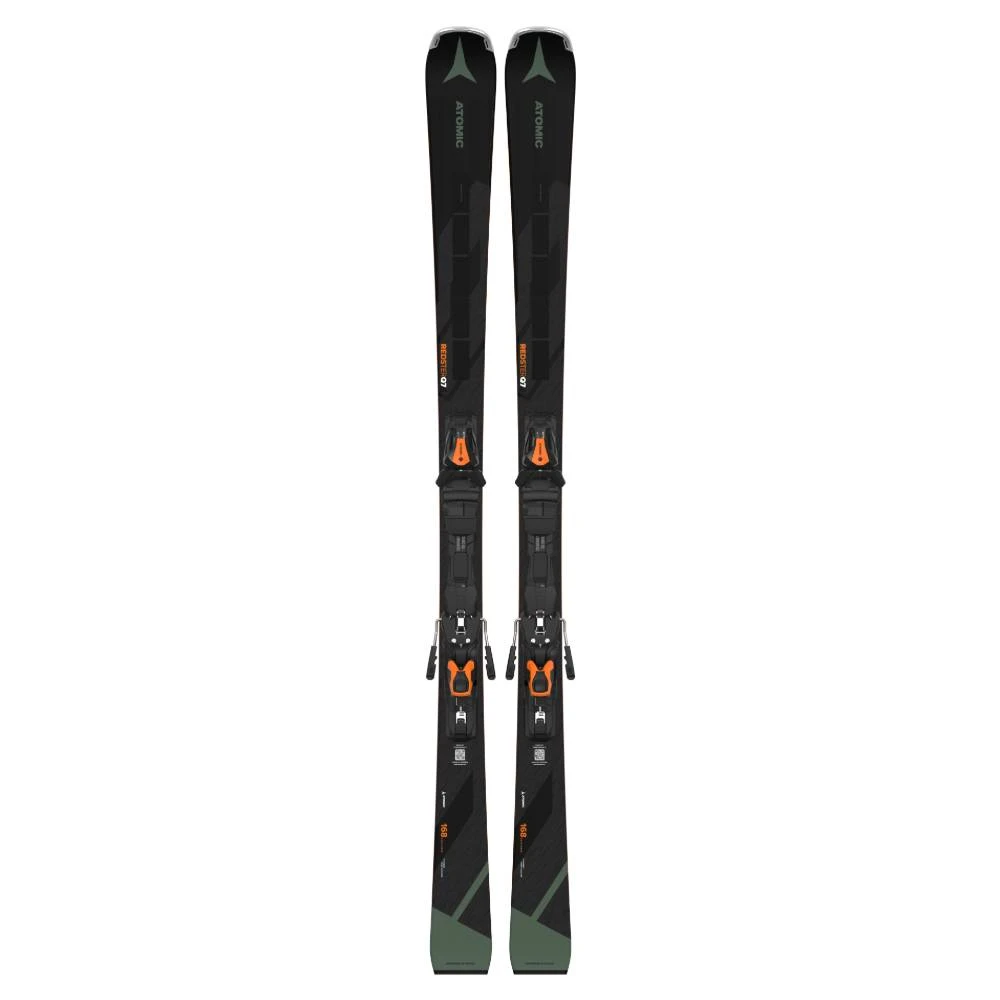 Atomic лыжи горные E Redster Q7 Rvsk C Pt + E Mi 12 Gw black-orange