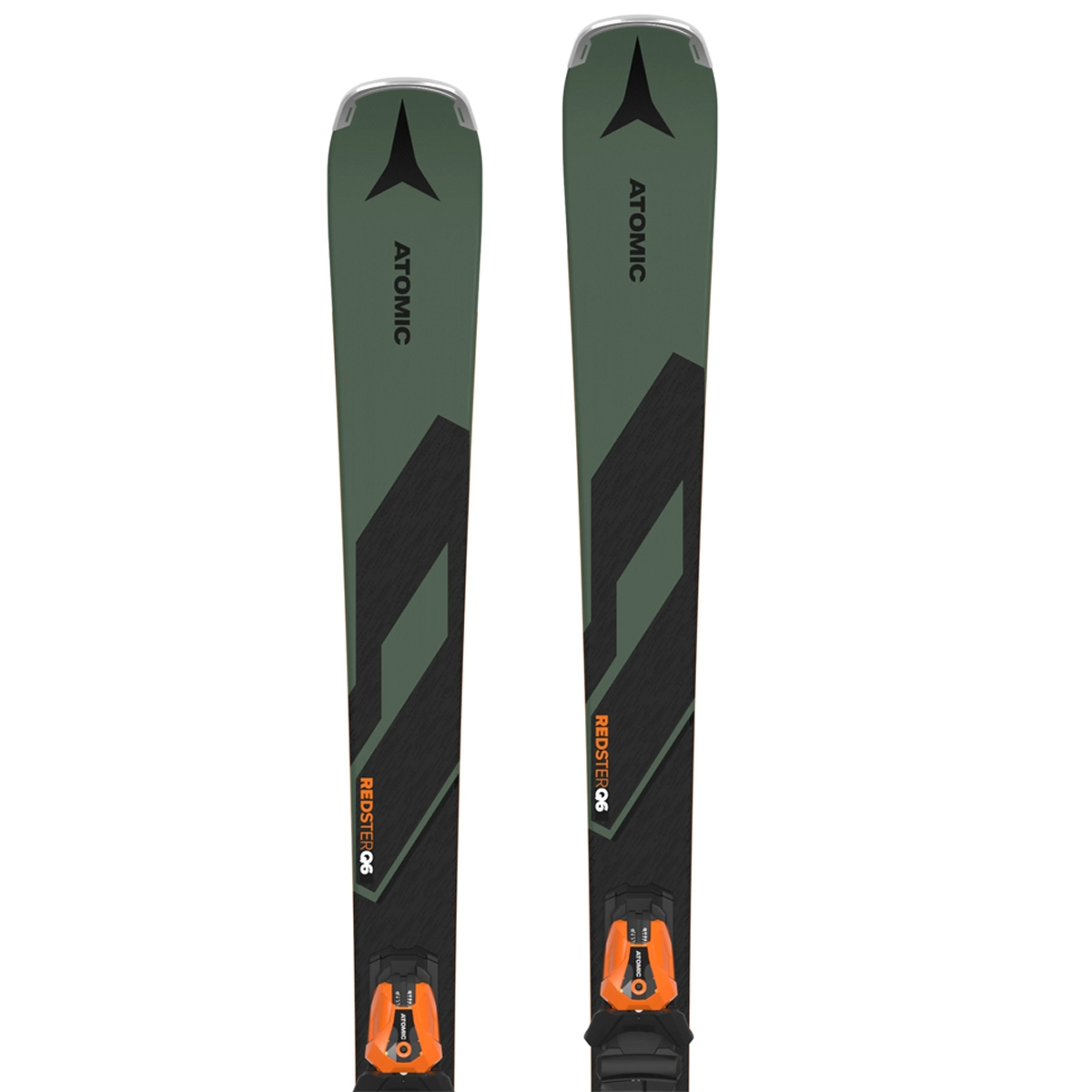 Atomic лыжи горные E Redster Q6 Pt + E Mi 12 Gw black-orange — изображение 3