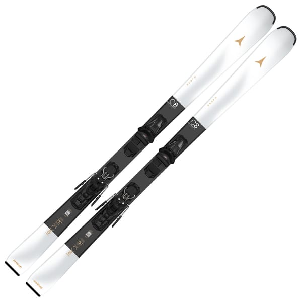 Atomic лыжи горные женские Cloud C8 + M 10 Gw black-light sand