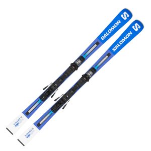 Salomon лыжи горные E S Race SL 10 + M12 GW F80